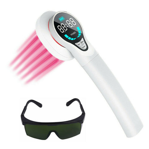 LASTEK-GD LASTEK Upgraded Pain Relief Device,13 x 650nm+4X 808nm Portable Red Light Therapy for Shoulder Back Muscle Knee Joints