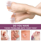 Promifun Gel Toe Protectors, 14 Packs Toe Covers, Silicone Big Toe Caps, Pinky Toe Guards for Men and Women Relief Missing or In