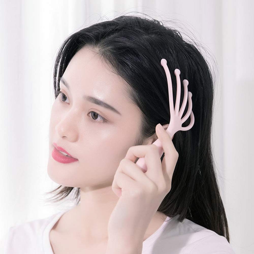 Ryoma Scalp Massager, Protable Hand Held SPA Head Massager for Deep Relaxation & Stress Reduction in The Office Home SPA Father