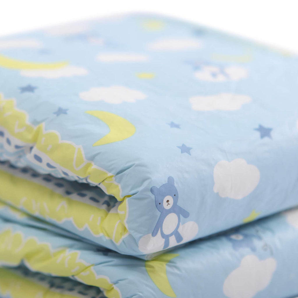 Littleforbig Adult Printed Diaper 10 Pieces - Little Dreamers (Medium 28-38)