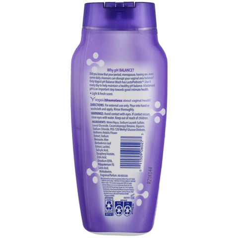 Vagisil Feminine Wash pH Balanced, Light & Fresh 12 oz (Pack of 4)