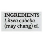 AURA CACIA May Chang Essential Oil, 0.5 FZ