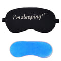 Jenna Red Dot Ice Gel Eye Mask For Insomnia, Meditation, Puffy EyeS And Dark Circles