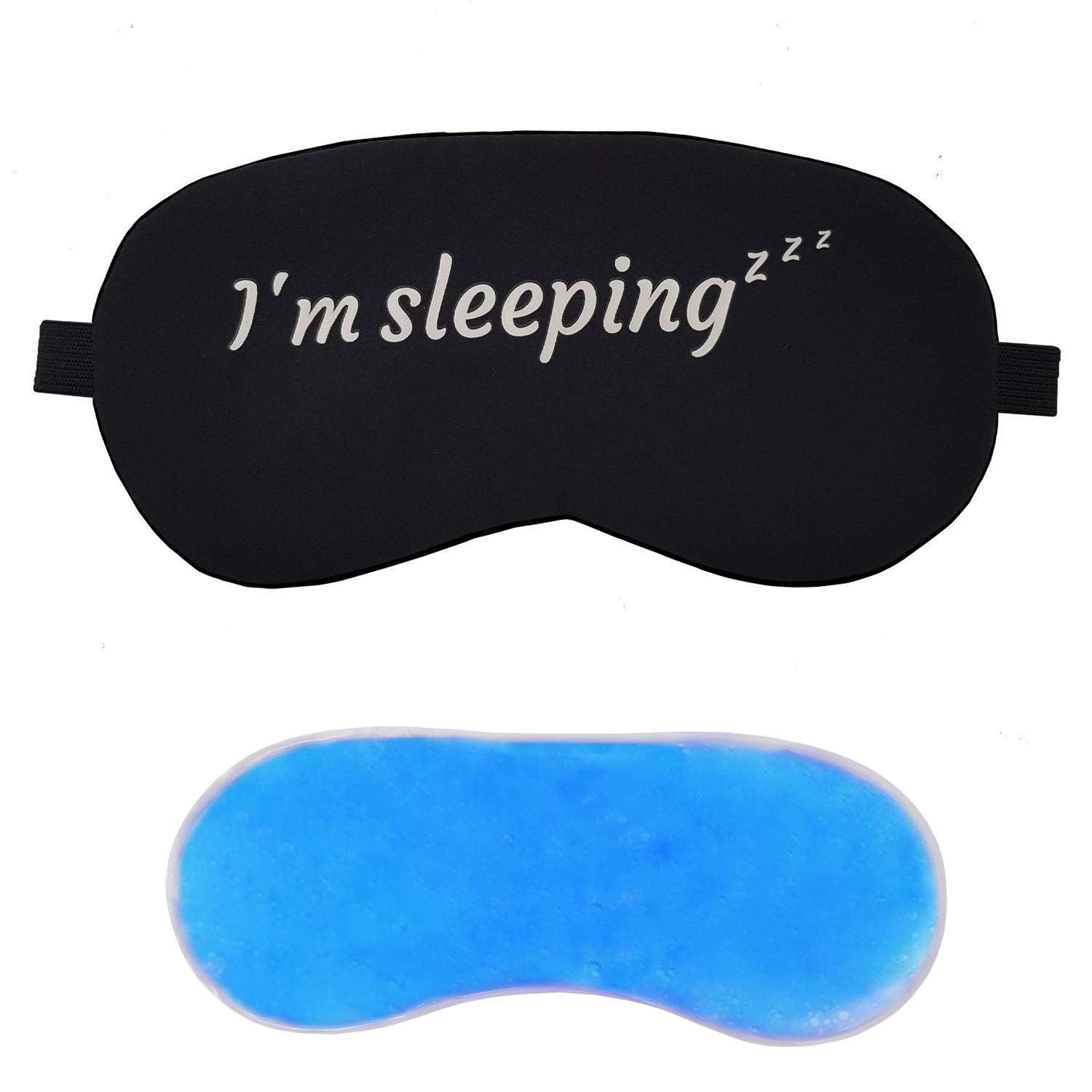 Jenna Red Dot Ice Gel Eye Mask For Insomnia, Meditation, Puffy EyeS And Dark Circles