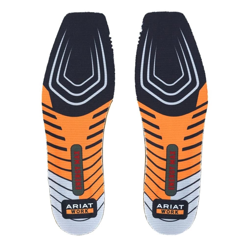 Ariat Energy Max Work Insole Wide Square Toe No Color 12 D (M)