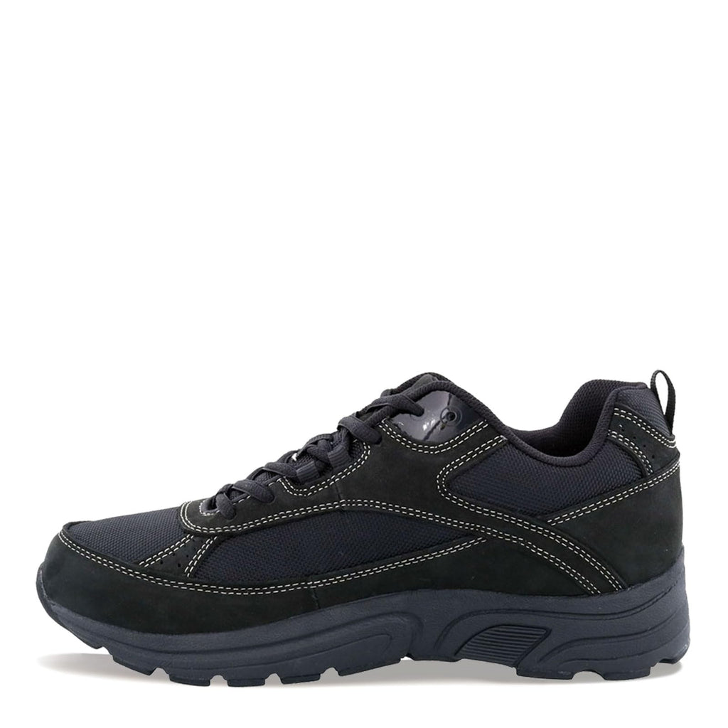 Drew Mens Aaron Comfortable Diabetic Friendly Walking Shoe with Extra Depth 9.5 6E US Black