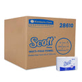 Scott Multifold Paper Towels (28610), White, 1Ply, 16 Packs / Case, 250 Sheets / Pack (4,000 Sheets)