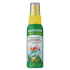Badger Bug Spray Travel Size, Family Friendly All Natural Mosquito Repellent w/Organic Essential Oils, Smells Great, 3 Hours Eff