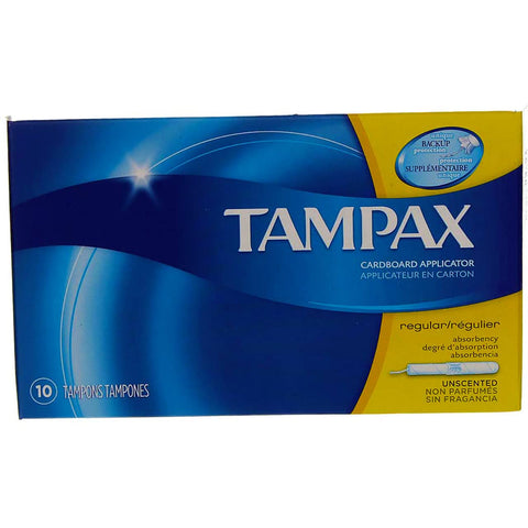 Tampax Regular Size 10s Tampax Regular 10ct