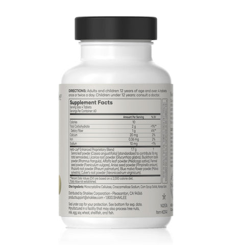 Shaklee - Herb-Lax Gentle Laxative - Herbal Blend with Senna Leaf for Digestive Health & Regularity - Occasional Constipation Su