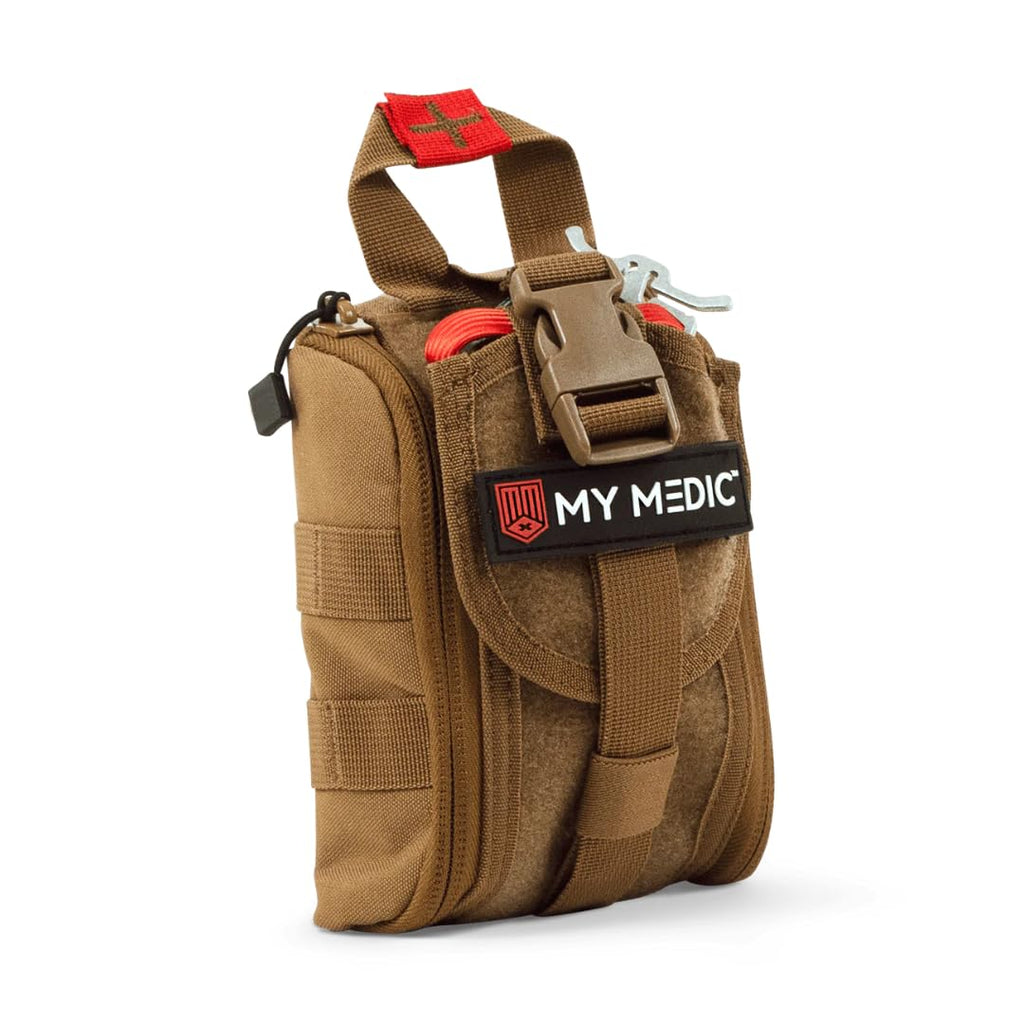 MY MEDIC TFAK Trauma First Aid Kit - Emergency Medical Rescue Gear Bag & Tactical Survival Supplies for Hunting, Hiking, Camping