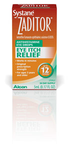 Zaditor Antihistamine Eye Drops, 5-mL