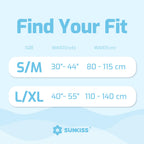 SUNKISS Masterpiece Adult Diapers with Tabs, Unisex Disposable Incontinence Briefs for Women and Men, Odor Control, Blue, L/XL,