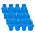 ELYSAID Pack of 100pcs CPR Rescue Mask Training Valves CPR One Way Valve for Training Mask - Individually Wrapped