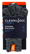 Clean Logic Exfoliating Body Gloves Charcoal Infused