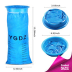 Emesis Bags, YGDZ 45 Pack Vomit Bag Disposable Barf Bags Car Throw Up Blue Nausea Bags for Travel Motion, 1000ml