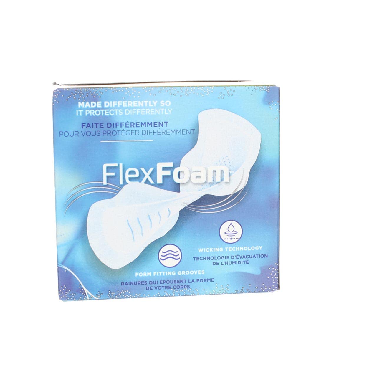 Always Pads Size 1 Infinity with Flex Foam 18 Count (Pack of 6)