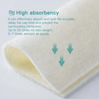 Dimora Calcium Alginate Wound Dressing, 4 x 4 Patches,10 Individual Sterile Pads, Soft and Highly Absorbent Dressing Gauze,