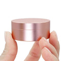 PPFISH EDC Portable Daily Pill Case, Heavy Duty Aluminium Alloy Round Pill Box, Waterproof Travel Pill Organizer, Pocket Purse M