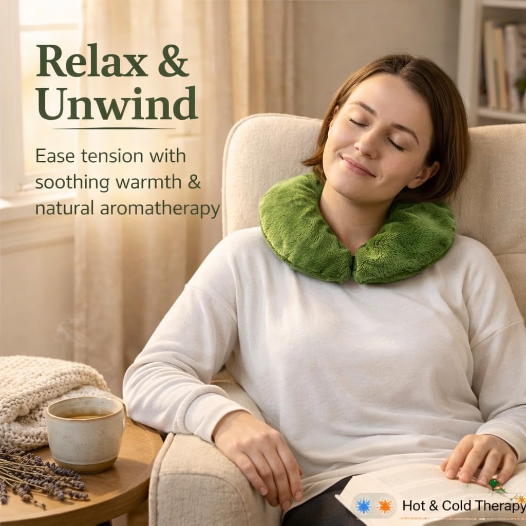 Neck Wrap | Microwavable neck Wrap | Heating Wrap for Neck