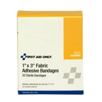 First Aid Only 1 X 3 Fabric Bandage, 50 Count Box