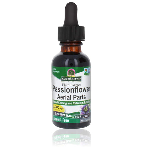 Nature's Answer Passion Flower | Super Concentrated | Liquid Herbal Tincture Supplement Drops | Natural Calming Botanical | Non-