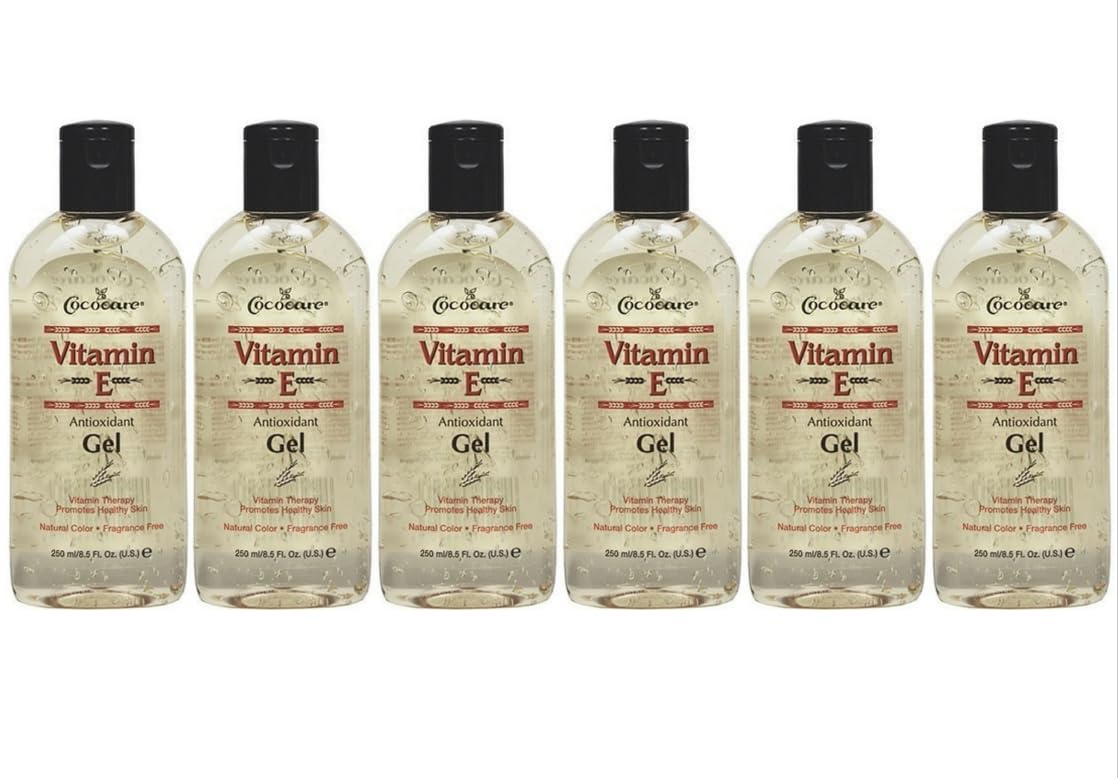 Cococare Vitamin E Antioxidant Gel, 8.5 oz (Pack of 6)
