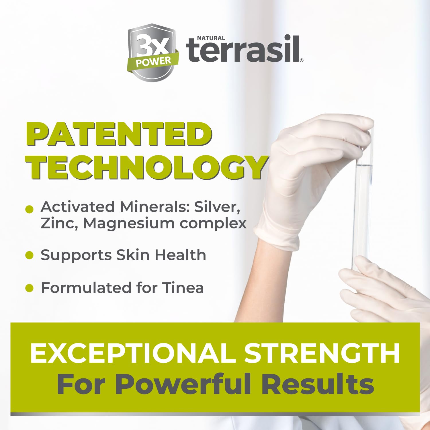 terrasil Tinea Soap for Tinea Versicolor Relief, Soothing Care & Relief of Itchy, Irritated Skin, Dermatologist Tested, Hypoalle