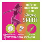 Playtex Sport Tampons, Super Absorbency, Fragrance-Free - 18ct
