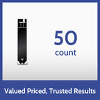 AgaMatrix Amp Blood Glucose Test Strips, 50 Count Test Strips for Diabetes | Use with AgaMatrix Amp Blood Glucose Monitor Only |