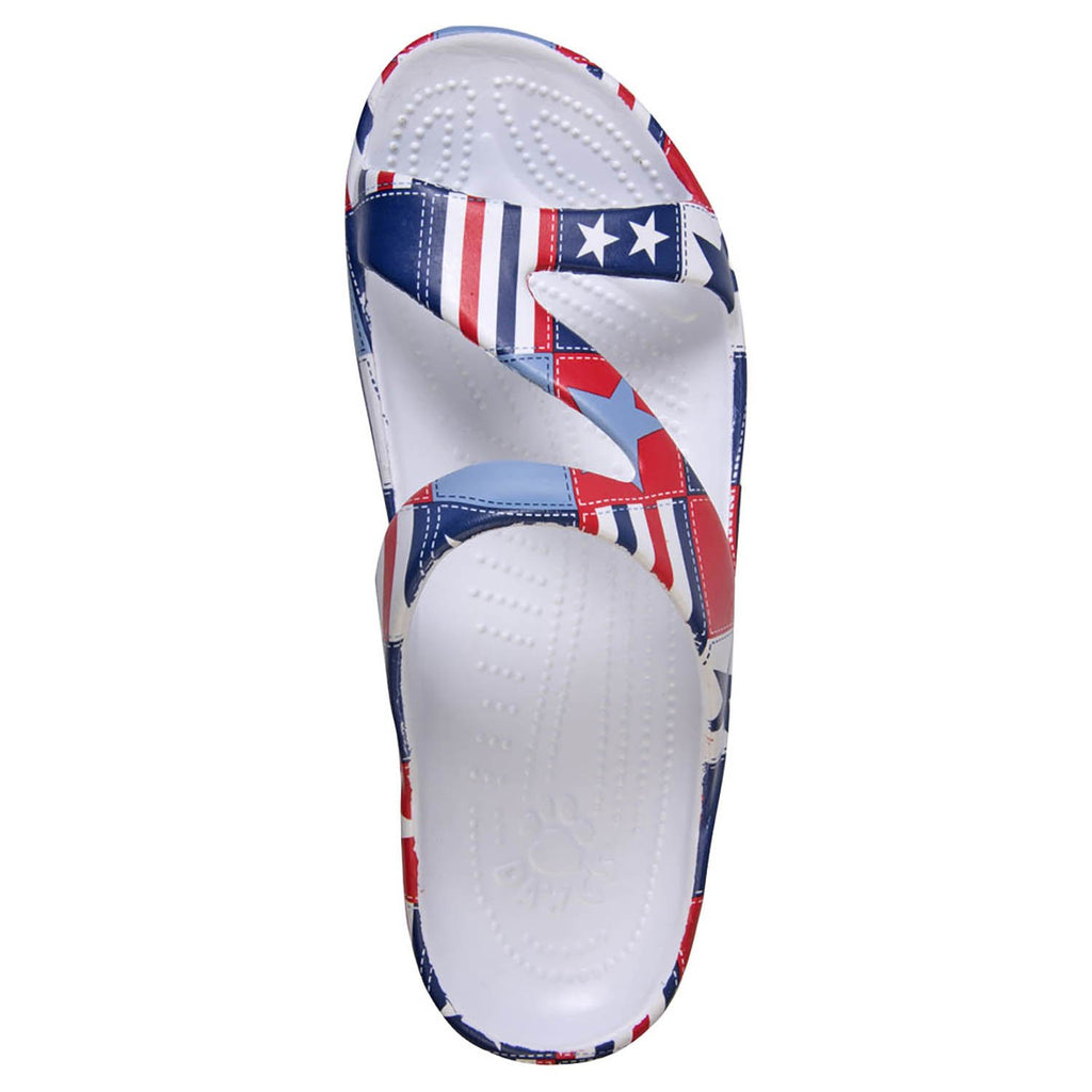 DAWGS Womens Loudmouth Z Sandals - Betsy Ross