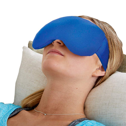 Bed Buddy Sinus Headache Relief Mask - Heated Eye Mask and Cold Eye Mask - Stye Eye Compress and Eye Heating Pad, For Headaches,