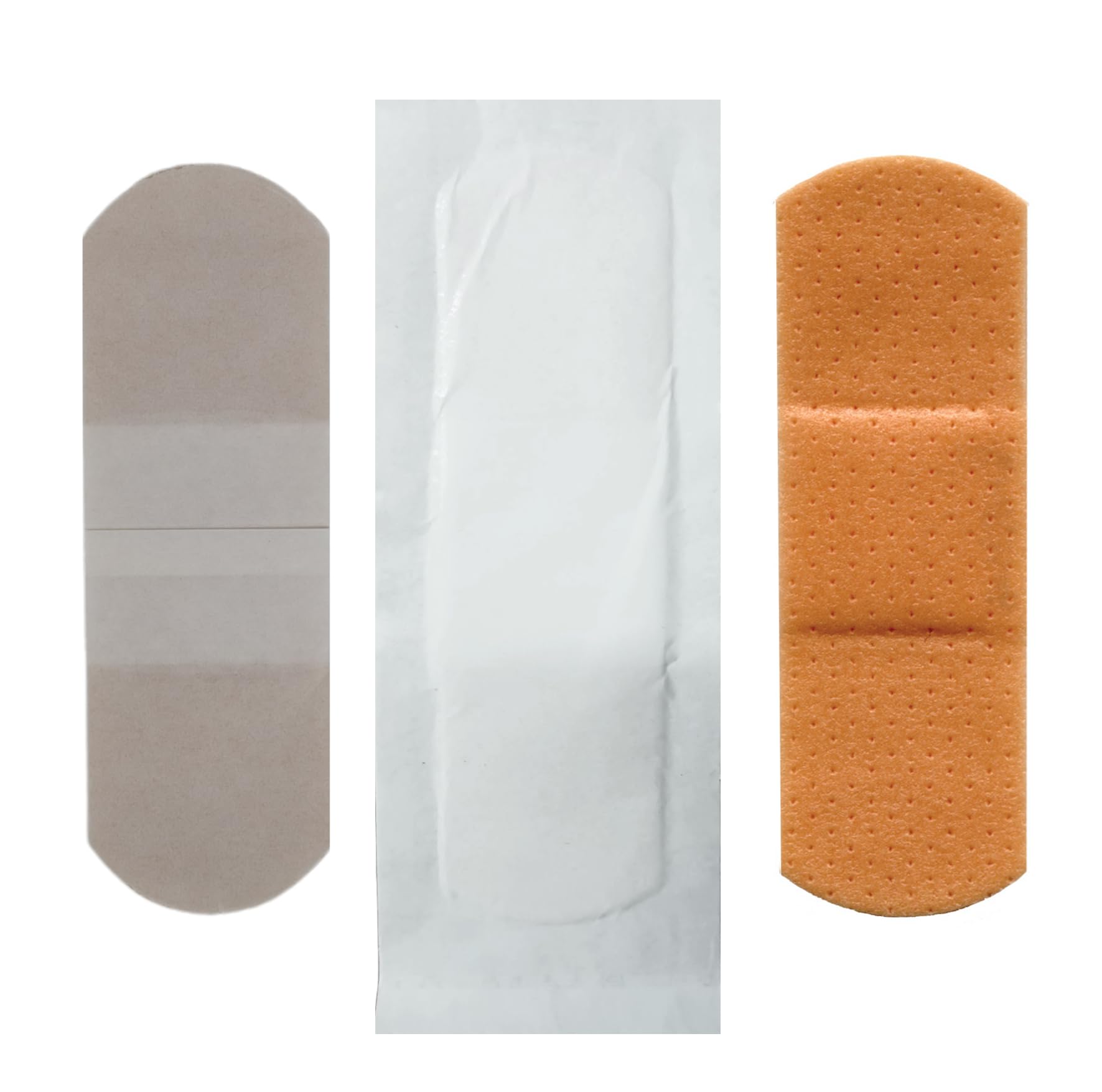 200 Sheer Plastic Flexible Adhesive Bandages with Non-Stick Pad - Strong Sterile 1x3 Bandage for Wound Care for First Aid Kits -