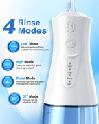 CYOUH Electric Neti Pot Nasal Irrigation System - 300ml Cordless Sinus Rinse Machine for Adults & Kids, Nose Wash Bottle with 3