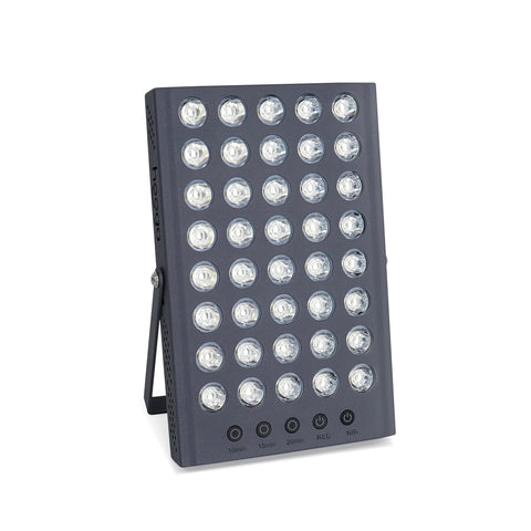 Hooga Red Light Therapy Device, 660nm 850nm Near Infrared Light Therapy with Timer, Built in Stand, Clinical Grade High Power Ou