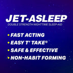 Jet-Asleep Double Strength Nighttime Sleep-Aid 100 Count 4 Pack