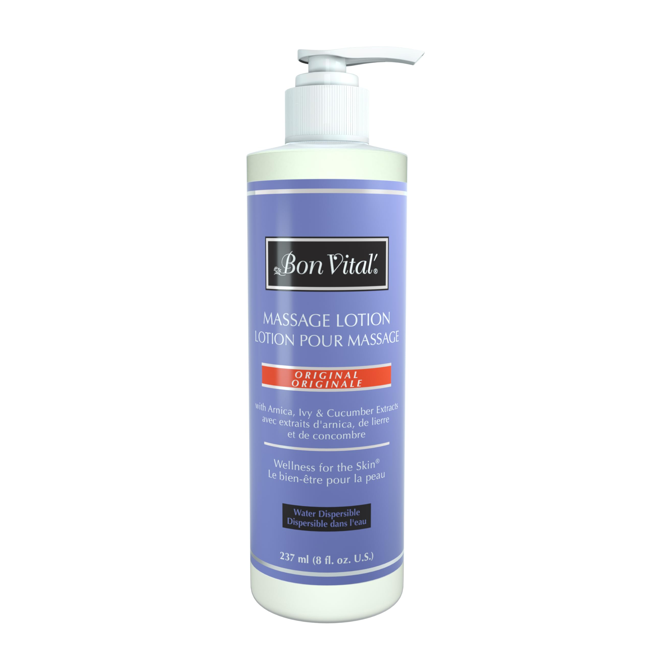 Bon Vital Original Massage Lotion for a Versatile Massage Foundation to Relax Sore Muscles & Repair Dry Skin, Lightweight, Non-