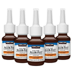 Kirkland Signature Aller-Flo Fluticasone Propionate (Glucorticoid) 5 Bottles x 144 Metered Sprays 0.62 Fl OZ per Bottle, 700 Tot