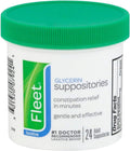 Fleet Suppos Adult Size 24s Fleet Adult Glycerin Suppository Laxatives