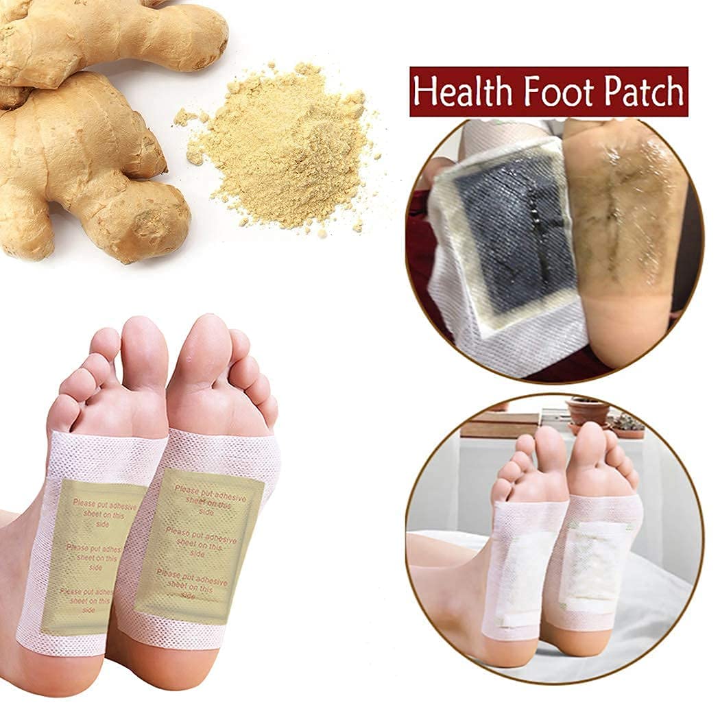 Foot Pads, 120 Pads Outgeek Natural Foot Pad for Foot and Body Care Sleep & Feel Better All Natural(60 Pack)
