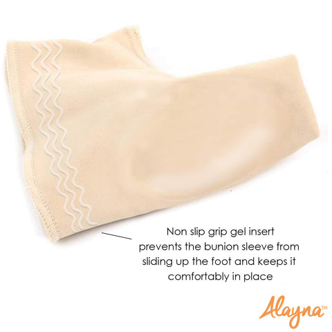 Alayna Bunion Corrector and Bunion Relief Sleeve Gel Pad Cushion Splint Orthopedic Bunion Protector for Men and Women, Hallux Va
