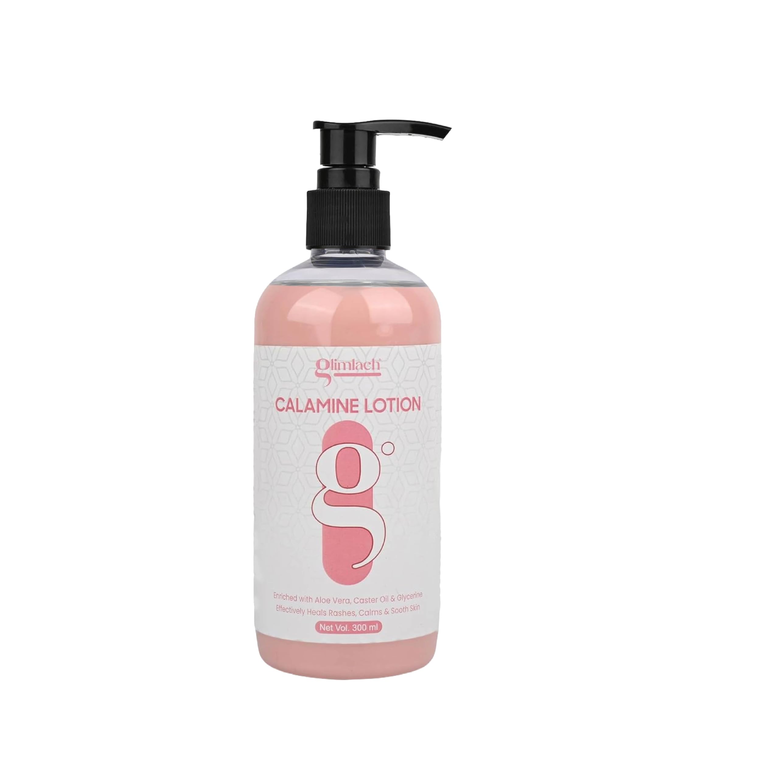 Glimlach Calamine AntiItch Body Lotion With Aloevera & Zinc For Dry Skin Itching, Skin Soothing And Rashes (300Ml (Pack Of 1))