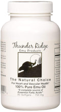 Thunder Ridge Emu Products 100% Pure Oil Softgels, 90 Count