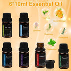 WENPHONE Colorful Essential Oil Diffuser, Flame Oil Diffuser, 7 Colors Changing Oil Aromatherapy Diffuser, 200ml Cool Mist Ultra