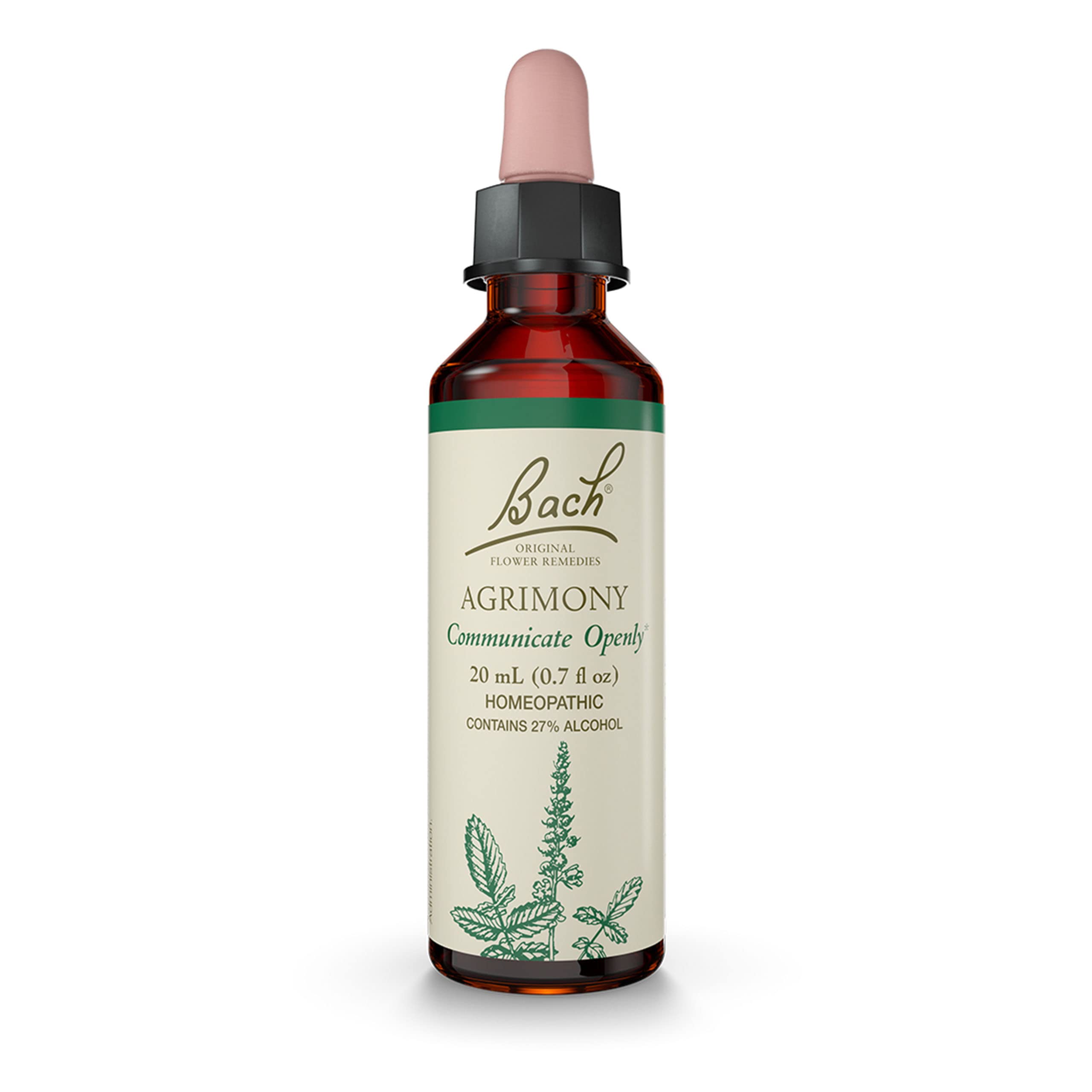 Bach Original Flower Remedies, Agrimony for Open Communication, Natural Homeopathic Flower Essence, Holistic Wellness and Stress
