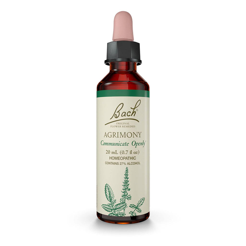 Bach Original Flower Remedies, Agrimony for Open Communication, Natural Homeopathic Flower Essence, Holistic Wellness and Stress
