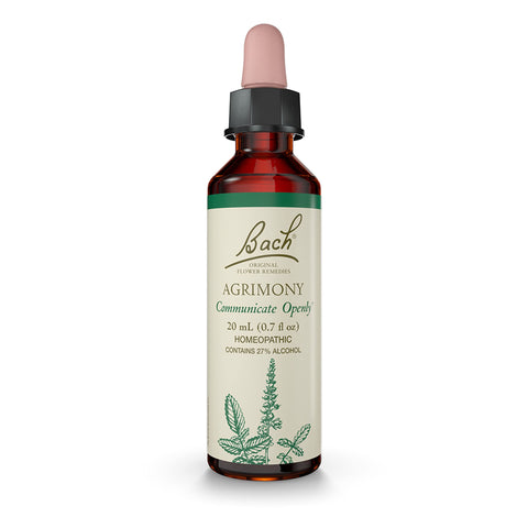 Bach Original Flower Remedies, Agrimony for Open Communication, Natural Homeopathic Flower Essence, Holistic Wellness and Stress