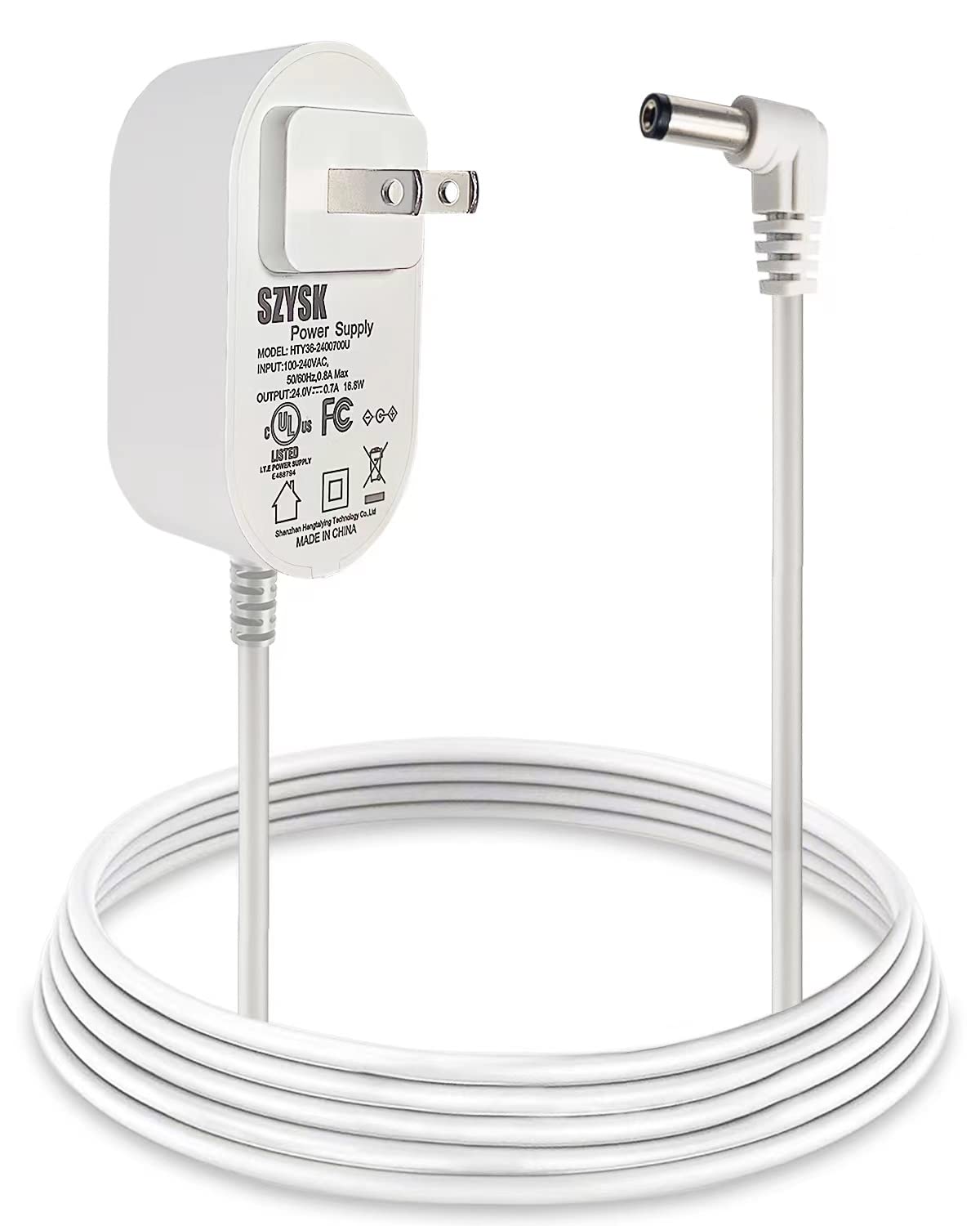 24V 0.7A/0.65A/0.6A/0.5A Diffuser/Humidmifier Power Adapters Cord Compatible with URPOWER doTERRA Young Living Dewdrop Essential