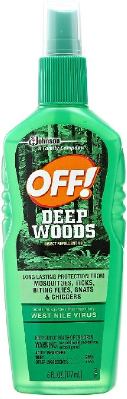 OFF! Deep Woods Off! Insect Repellent Pump 6 oz (Pack of 4)