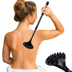 EASACE Back Scratcher for Women Men Extendable with Strong ABS Massage Head, 21inch Body Scratcher for Adults - Pets Compact - R